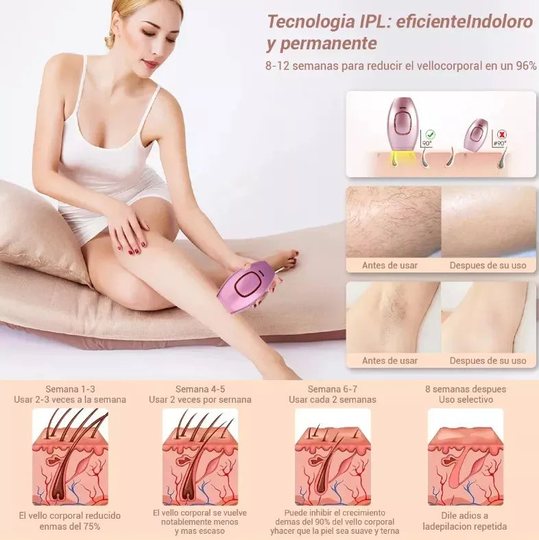 Depiladora Láser Ipl Permanente